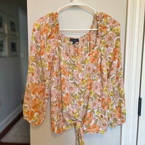 Eclair floral blouse 🌼